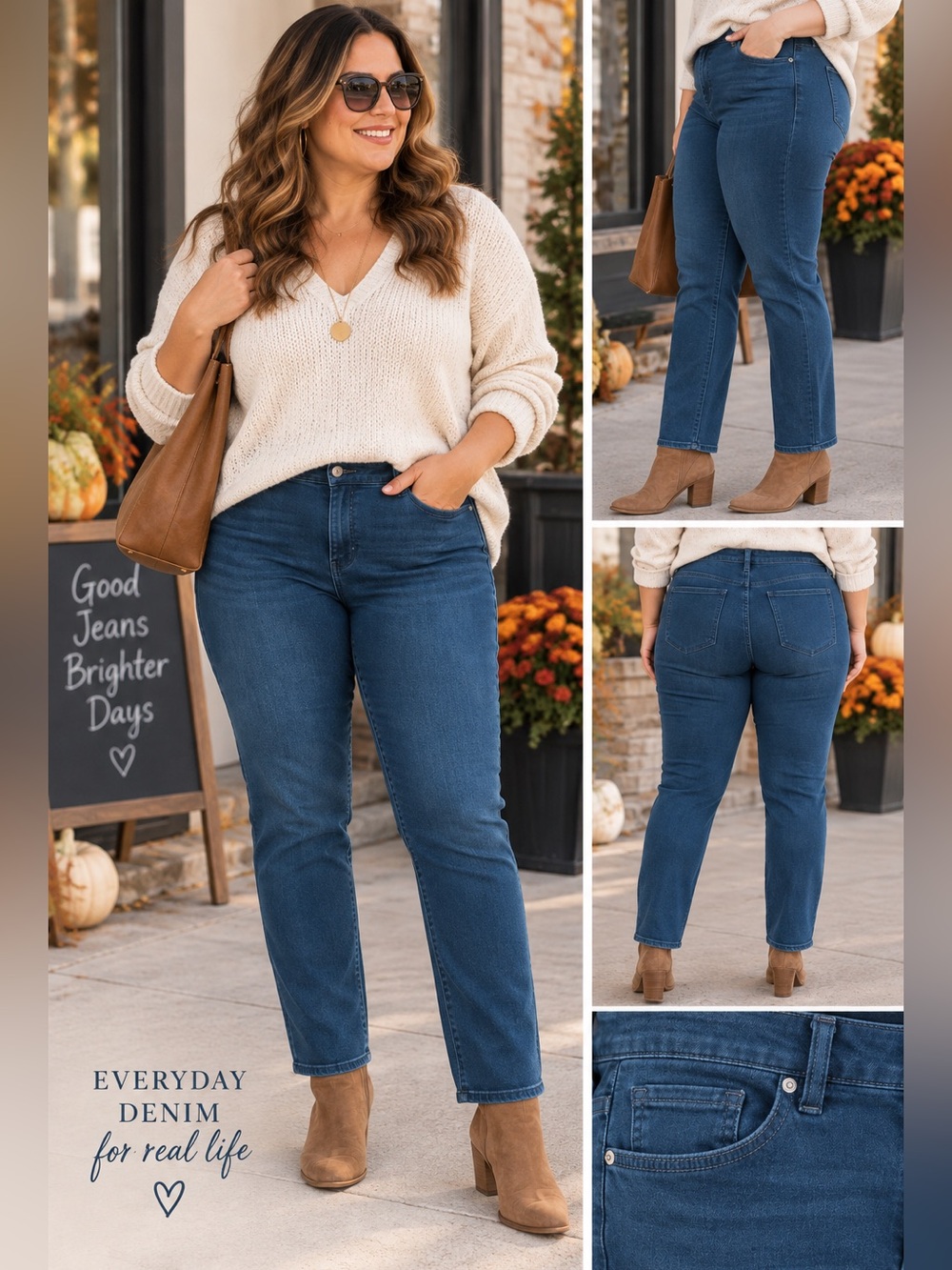 W62 Signature Fit Skinny Jeans Size 18 Teal Blue Stretch Denim